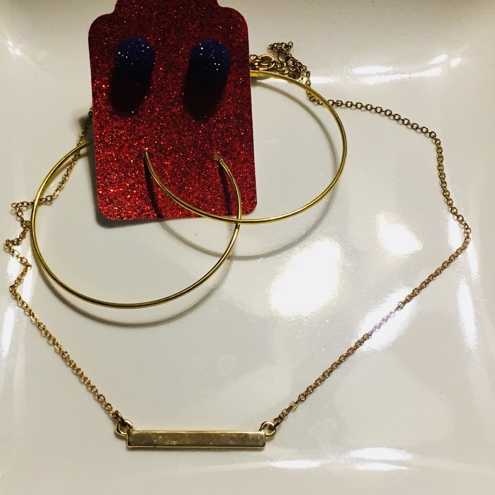 Earring and Necklace bundle